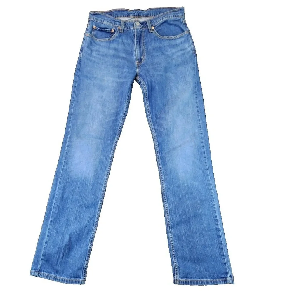 Levi's‎ 559 Relaxed Straight Blue Mens 34x36 Medium Wash Denim Jeans